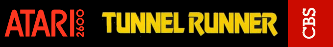 Tunnel Runner logo for Atari 2600